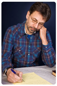 Online writing instructor