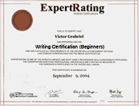 Writing Certification $129 99 Writing Training Course