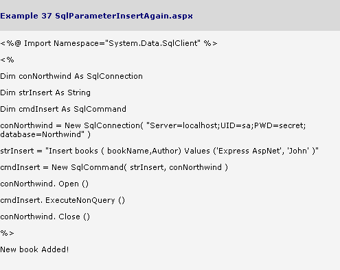 Expertrating Asp Net Tutorial Ado Net